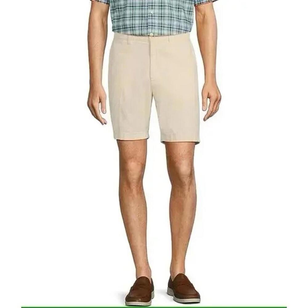 Roundtree & Yorke Performance Flat‎ Front 8" Ins. Short - NWT